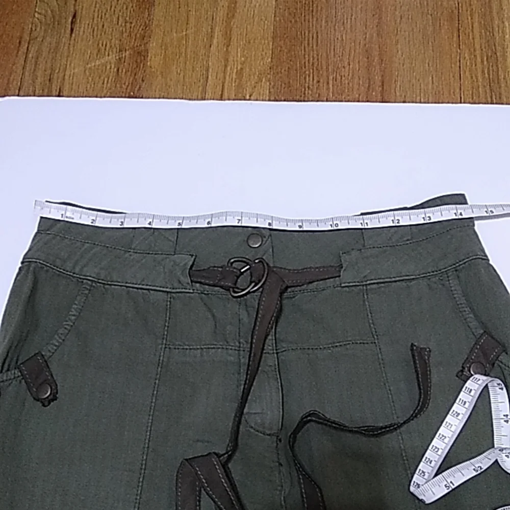 Anthropologie green shorts